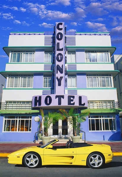 Photograph Mitchell Funk Ferrari Colony Hotel on One Eyeland